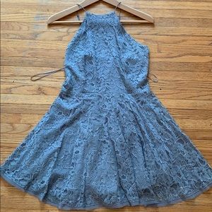 Urban Outfitters mini skater dress with halter top